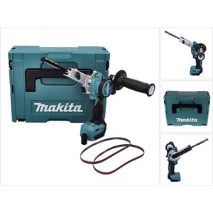 Makita DBS 180 ZJ Akku Bandfeile 18 V 9 x 533 mm Brushless + Makpac - ohne Akku, ohne Ladegerät