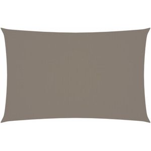 vidaXL - Zonnescherm - rechthoekig - 2x5 - m - oxford - stof - taupe
