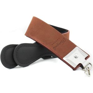 Haryali London leren riem mes strop breed slijpen en scheermesjes scherper (Leather Strop for Razor Sharpener)