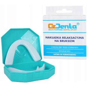 OZdenta nachtelijke mondbeschermer voor tanden bleken - snurken - tandenknarsen - bruxisme en TMJ