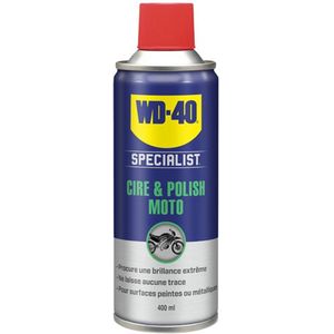 WD-40 - Specialist Motorcycle Wax - Spuitbus - 400 ml - Glanzend en Waterafstotend