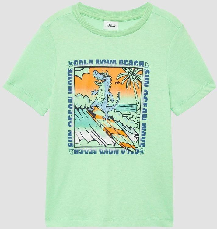 s.Oliver - T-Shirt - Regular Fit - Katoenen Jersey