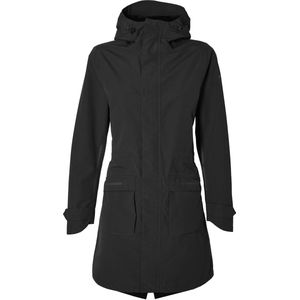 Basil Mosse Parka Regenjas Dames - Zwart - Maat XL