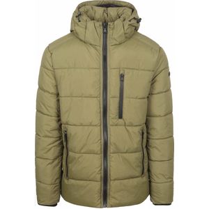 McGregor - Jas Hooded Puffer - Groen - Winterjassen