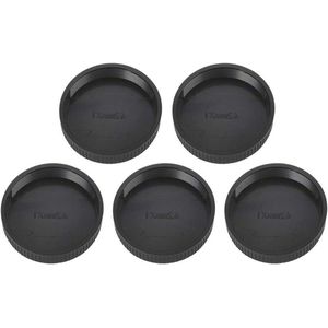 Plastic achterste lensdop 5-delige set antistof - Geschikt voor M42-camera .