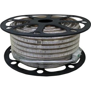 LED Strip - Aigi Strobi - 50 Meter - IP65 Waterdicht - Groen - 2835 SMD 230V