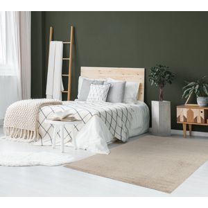 VIDI - BASSANO DEL GRAPPA - Hoogpolig Vloerkleed 200 x 290 cm - Luxe Comfort in Taupe Tint - Ideaal voor Woonkamer, Slaapkamer, en Kinderkamer - Duurzaam en Stijlvol Tapijt - Perfect als Kerstcadeau en Decoratie - Geschikt voor alle Interieurstijlen