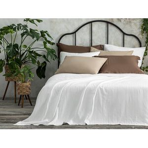 English Home Summer blanket - Bedsprei 150x220 cm - Wit