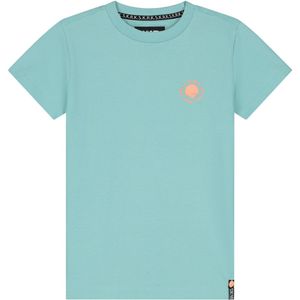 SKURK - T-shirt Tama - Pastel turquoise - maat 134/140