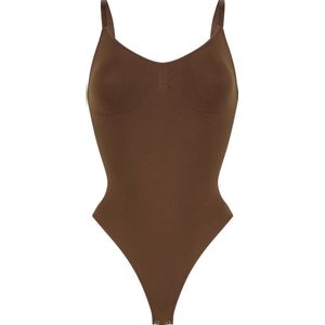 Teep® Corrigerend ondergoed - Stringbody - Bruin - Maat XL - Shapewear