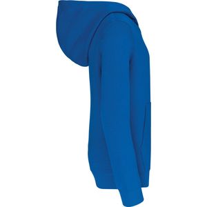 Sweatshirt Kind 6/8 Y (6/8 ans) Kariban Lange mouw Light Royal Blue / White 80% Katoen, 20% Polyester