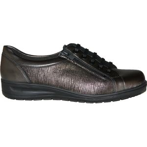 Solidus - 29001 Kate - Veterschoenen - Nappa Leer - Zwart