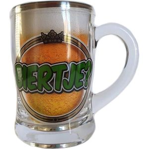 Bierglas / Bierpul Biertje vaderdag mancave verjaardag cadeau kerst sinterklaas