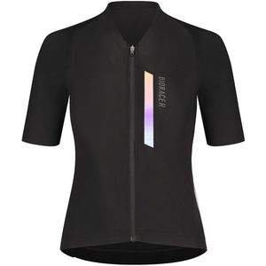 Bioracer Icon Gravel Korte Mouw Wielertrui Zwart XS Vrouw