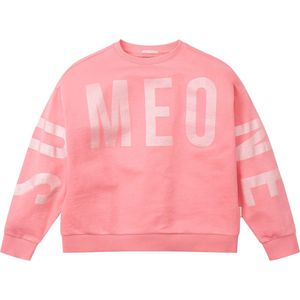 TOM TAILOR oversize foil print sweatshirt Meisjes Trui - Maat 164