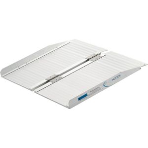 Opvouwbare Oprijplaat - Aluminium - 61 cm - Drempelplaat - Drempelhulp