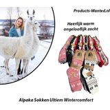 6 Paar Alpaka Sokken Ultiem Wintercomfort 35-38