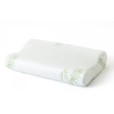 Dreamhouse Bamboe Neksteun Kussen - 50 x 30 x 7/10 cm - Wit