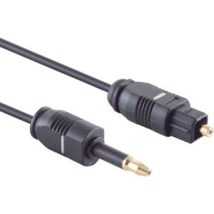 Digitale optische Mini Toslink - Toslink audio kabel - 2,2mm - 5 meter