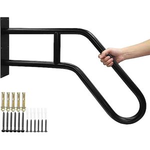 Antislip trapleuningen voor buitentrappen - U-vormige leuningen voor extra veiligheid en stabiliteit op trappen