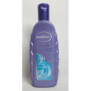 Andrelon 2 in 1 Shampoo - 300 ml - Met Aloe Vera - Shampoo + Conditioner ineen - Voordeel Set 4 stuks