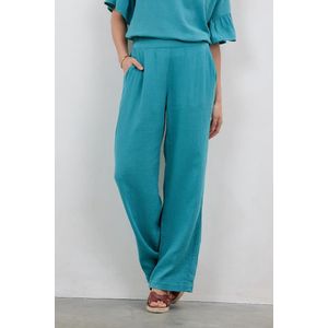 DIDI Dames Pants Alba in Dark turquoise maat 38