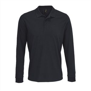 SOL'S Unisex Long Sleeve Polycotton Polo Shirt L03983 - French Navy - S