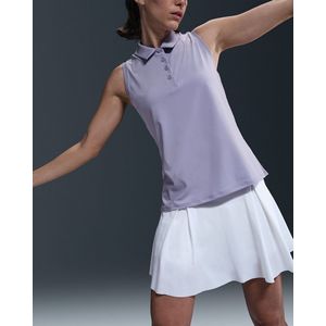 Nike Dames Victory Dri-FIT Mouwloos Polo Lilac