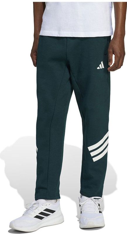 Adidas - Future Icons 3-Stripes - Enkellange Joggers - Blauw - 13-14 Jaar