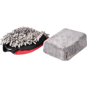 Microvezel washandschoen & spons
