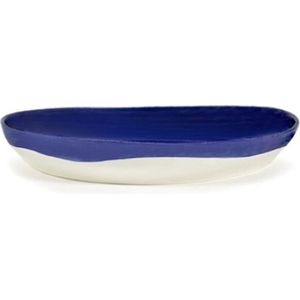 Serax Feast By Ottolenghi Serveerschaal Ø36 Dark Blue White