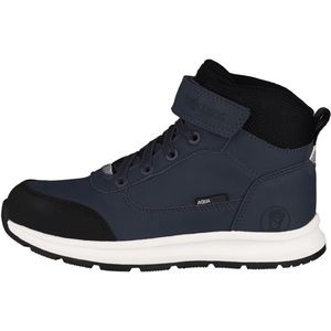 Trollkids - Stavanger Mid Cut Xt - Wandelschoenen - Zwart - Synthetisch Leer - Waterdicht