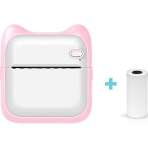 Livano Digitale Foto Camera - Roze - Oplaadbaar - Met Printer