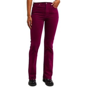 Lee Breese Boot Jeans Dames - Broek - Bordeaux - Maat 30