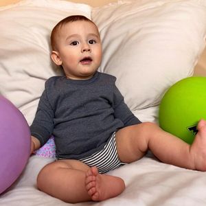 Baby T-shirt met lange mouwen OrganicEra Biologische baby L/S T-shirt body