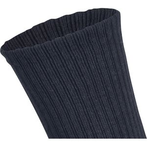 Werksokken voor heren, 6 paar, lange versterkte hiel en teen, grijs, blauw, zwart, geen drukpunten, blaasvrije voeten, voor werkschoenen, trekkingschoenen