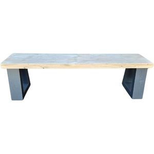 Wood4you - Tuinbank - Vancouver - Steigerhout 170 cm