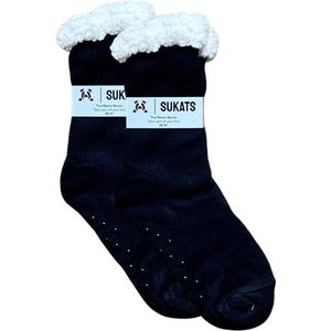 BLACK FRIDAY - Sukats® Huissokken - Homesocks - Maat 36-41 - Dames Huissokken - Antislip Sokken - Fluffy Sokken - Slofsokken - Variant 151 - Meerdere Maten en Varianten - Verwarmde Sokken