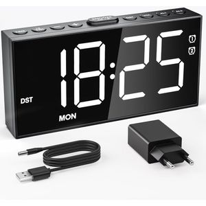 Lexium wekkerradio op netstroom - wekkerradio - wekker - wekkerradio's - wekkerradio met projectie