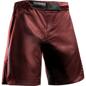 Hayabusa Core Fight Shorts voor heren - Full Length - Donkerrood - Maat M