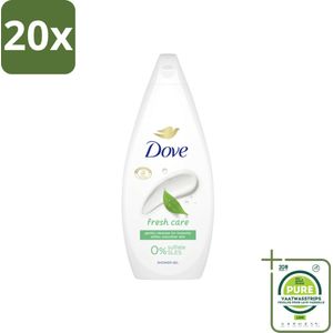 20 x Dove Douchecrème - Fresh Care - 720 ml - Grootverpakking - Douchecrème - Dove - Hydratatie - Zachte Huid - Douchegel