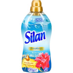 Silan Aromatherapy - Wasverzachter - Relaxing Maldives - Essentiële Oliën en Langdurige Parfum - 48 Wasbeurten - 1.056L