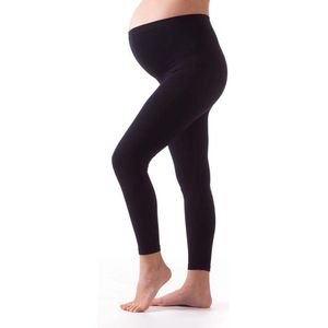 Zwangerschap legging in ZWART kleur, Naadloze Maat L/XL
