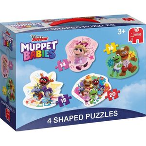 Disney Muppet Babies 4in1 Shaped Puzzle