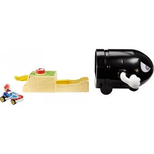 Hot Wheels Mario Kart Bullet Bill Speelset - Speelgoedauto Lanceerder