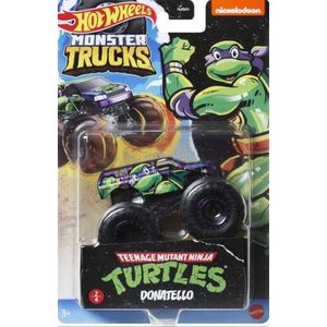 Hot Wheels truck Teenage Mutant Ninja Turtles Donatello - monstertruck 9 cm schaal 1:64