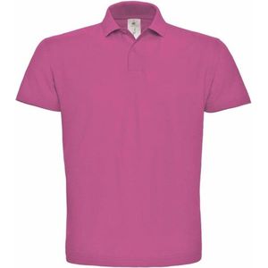 B&C Polo fuchsia roze L