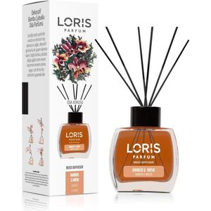 Loris Parfum -  Amber en Musk - Huisgeuren - Geurstokjes