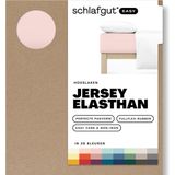schlafgut Easy Jersey Elasthan Hoeslaken XL - 180x200 - 200x220 334 Purple Light