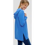 s.Oliver - T-shirt - Blauw - Dames - Relaxed Fit